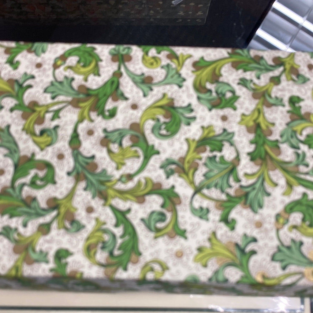 BOXED CLASSICA ITALIANA NOTE CARDS - OCM- DARK GREEN BORDER