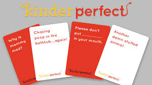 CARD GAME - KINDERPERFECT - NEW PARENTS GAME