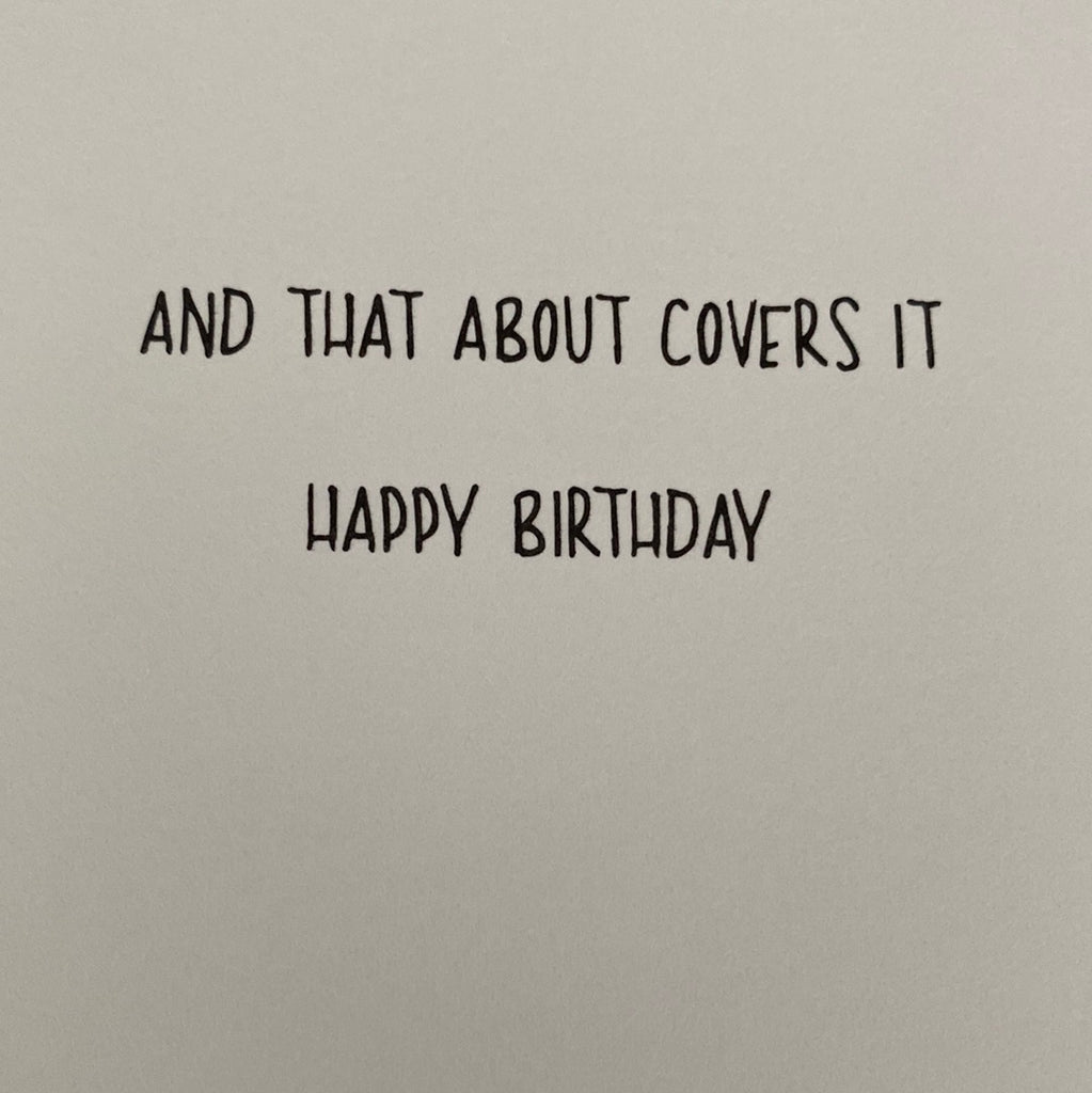 Things You Shouldn't Do Naked | Birthday Card