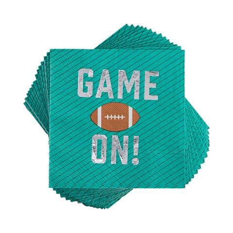 NAPKINS - TF - “GAME ON!” FOOTBALL