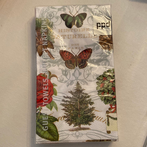 PPD GUEST TOWELS HOLIDAY FLORA