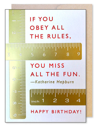 Rulebreaker Birthday