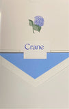 CRANE BOXED NOTE CARDS - CCO - HYDRANGEA CARD