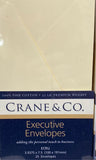 CRANE'S ENVELOPES - 32 LB ECRU KID FINISH-EXECUTIVE