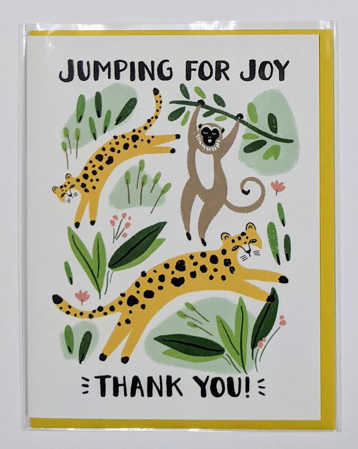 THANK YOU- PPC- JUMPING FOR JOY