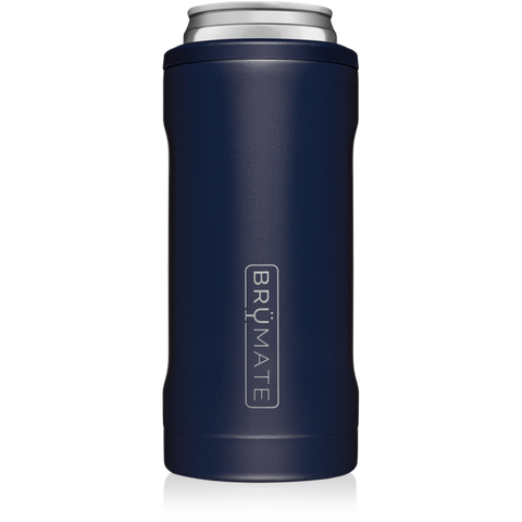 HOPSULATOR “BRUMATE” SLIM CAN HOLDER  - BM - MATTE NAVY KEEPS DRINK COLD