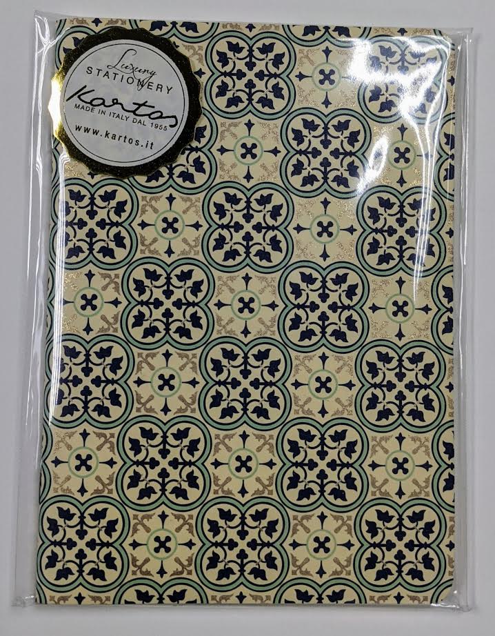 NOTEBOOK - ITALIAN PAPER- QUADRILOBO