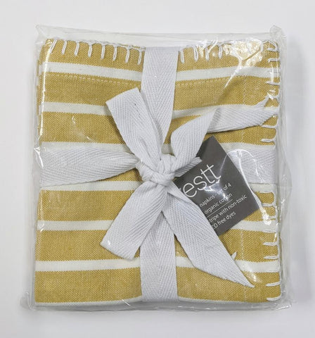 NAPKINS - ZT - “EVA” ORGANIC COTTON SET OF 4