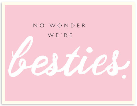 FRIENDS - JF - NO WONDER WE'RE BESTIES