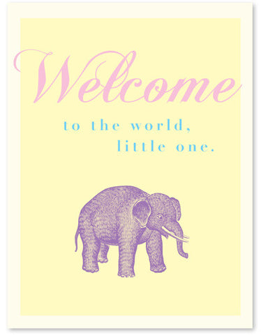 BABY - JF - WELCOME LITTLE ONE
