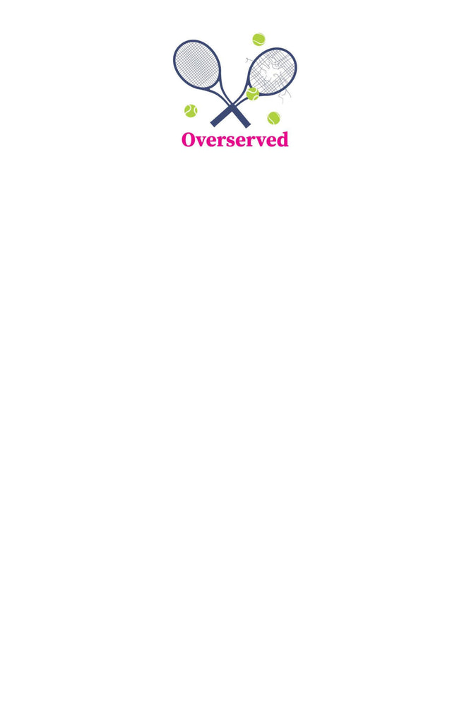 NOTEPAD - BFS - OVERSERVED PINK