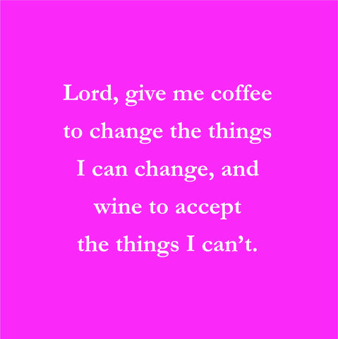 Coffee/Wine