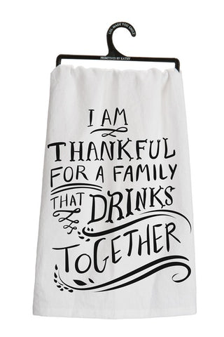 KITCHEN TOWEL - PBK - A FAMILY THAT DRINKS TOGETHER