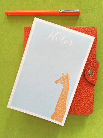 NOTEPAD - JF -  GIRAFFE
