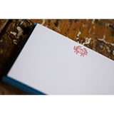 BOXED NOTE CARDS - PP - CRAB LETTERPRESS SET OF 10