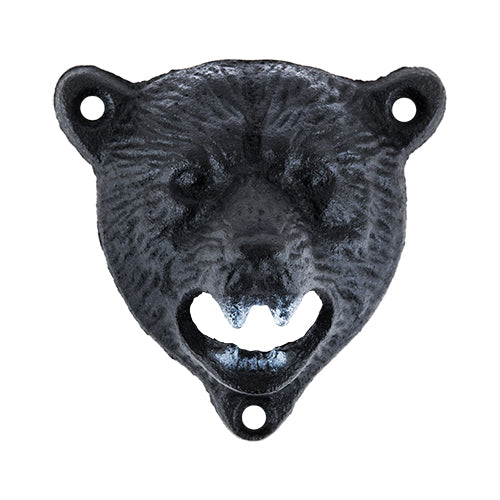 BOTTLE OPENER - TG - WALL MOUNTED BEAR