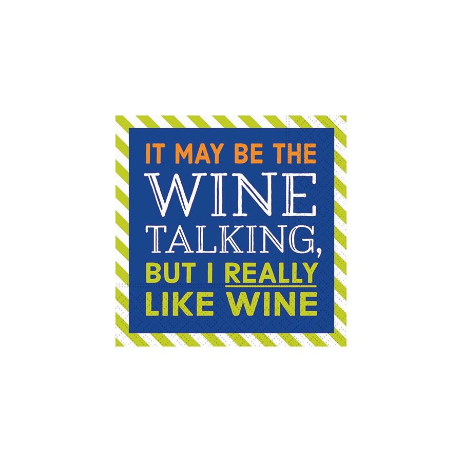 NAPKINS - DD - IT MAY BE THE WINE TALKING.....