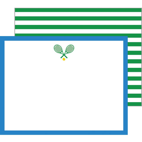 Tennis Flat Notecards