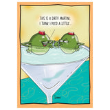 Dirty Martini | Hilarious Birthday Card