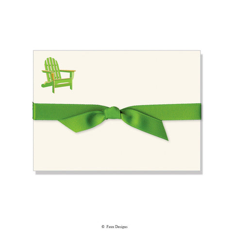 BOXED NOTE CARDS - FXD - ADIRONDACK CHAIR