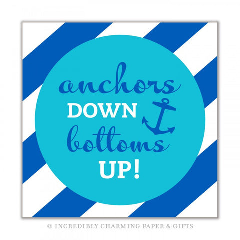 NAPKINS - ICPG - ANCHORS DOWN BOTTOMS UP!