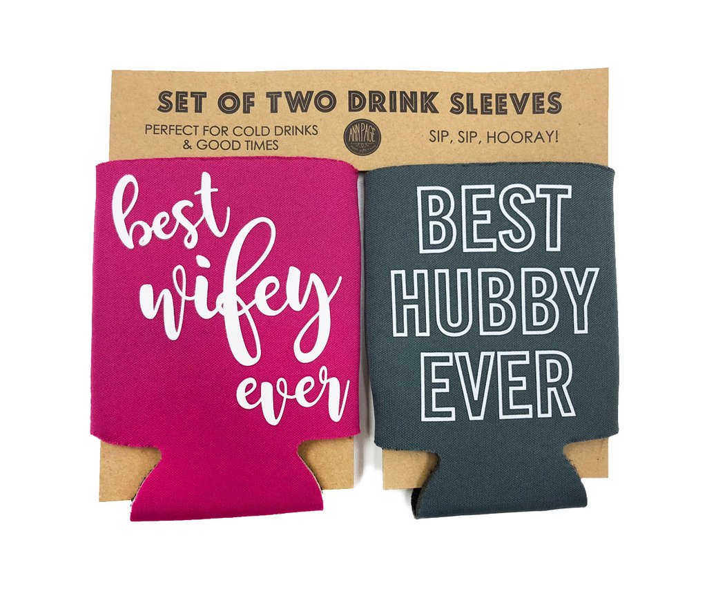 KOOZIES - AP - HUBBY/WIFEY