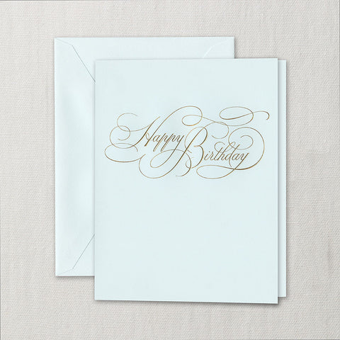 BIRTHDAY - CCO - ENGRAVED  NO MSG