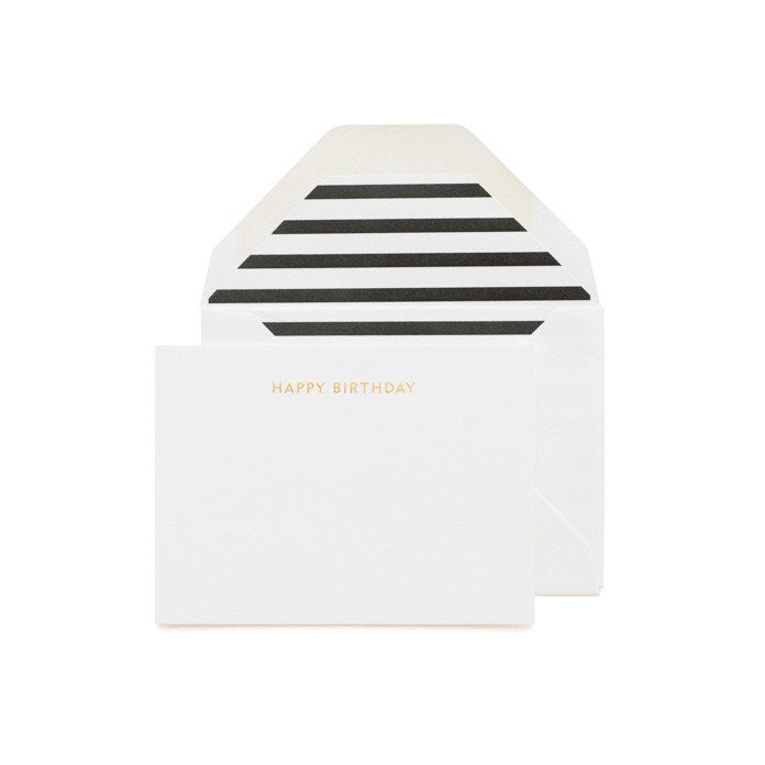 HAPPY BIRTHDAY - ENCLOSURE NOTE