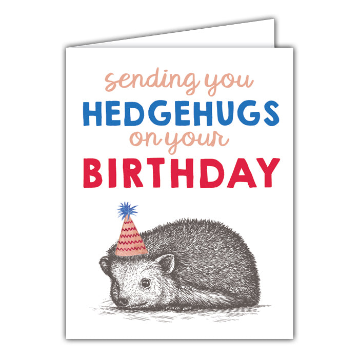 BIRTHDAY - RAB - HEDGEHUGS