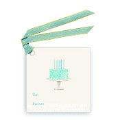 GIFT TAG SET - LB - BIRTHDAY CAKE