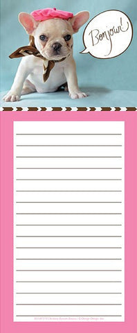 SKINNY PAD - DD - FRENCH BULLDOG "BONJOUR"