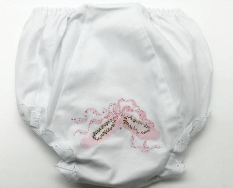 DIAPER COVER -DBB- BALLET SLIPPERS