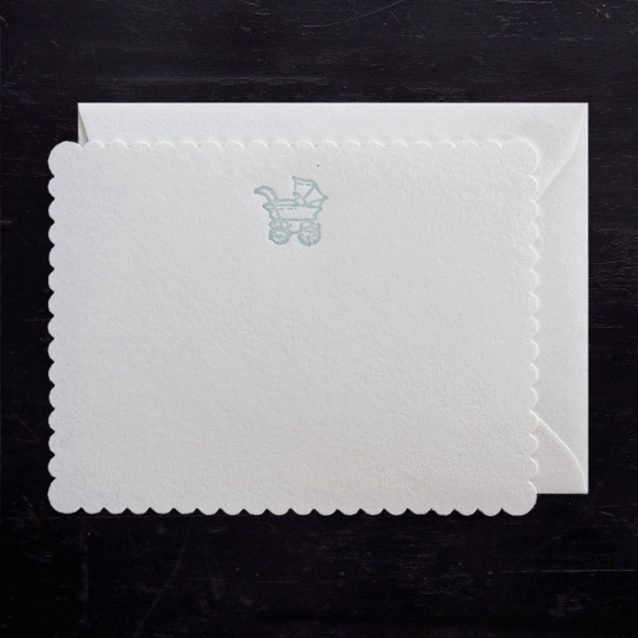 BOXED NOTE CARDS - ANC - LETTER PRESSED