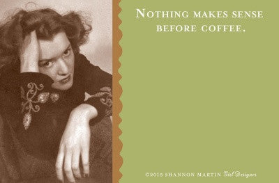 STICKY NOTES -SM- BEFORE COFFEE