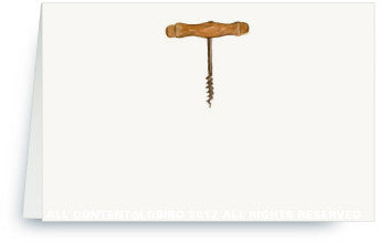 PLACE CARDS - LB - CORKSCREW SET OF 12