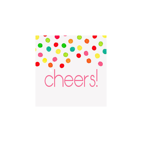 GIFT ENCLOSURE CARDS - BRK - CONFETTI CHEERS SET OF 10