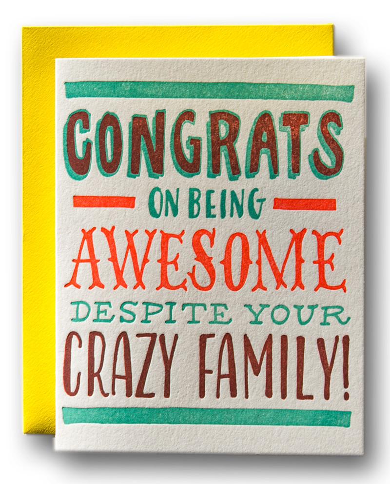 CONGRATS - LL - CONGRATS ON BEING AWESOME