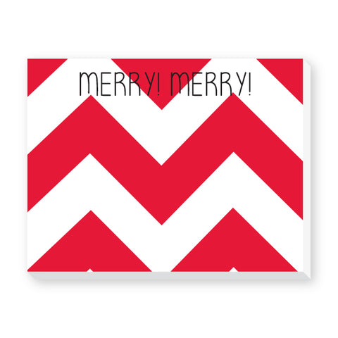 CHRISTMAS NOTEPAD - DON - MERRY MERRY
