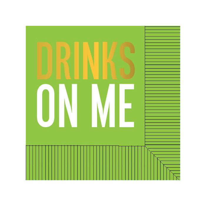NAPKINS - RAB - DRINKS ON ME