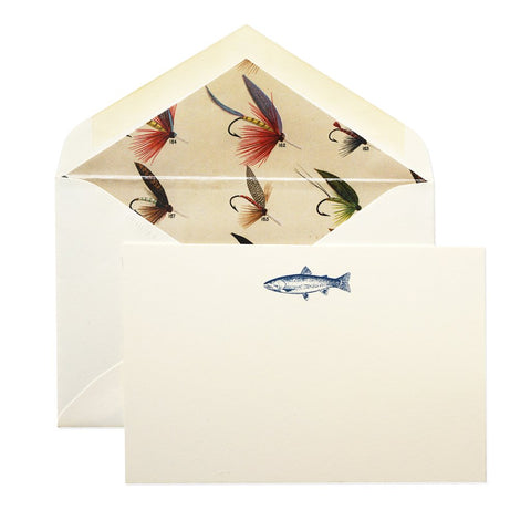 BOXED NOTE CARDS - D&C - DERIAN FLY FISHER