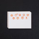 PETITE NOTE CARDS - ANC - EMOJI SET OF 10