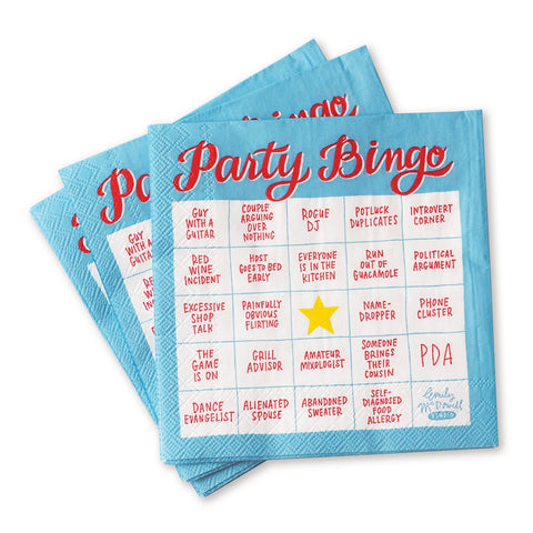 NAPKINS - EMS - PARTY BINGO