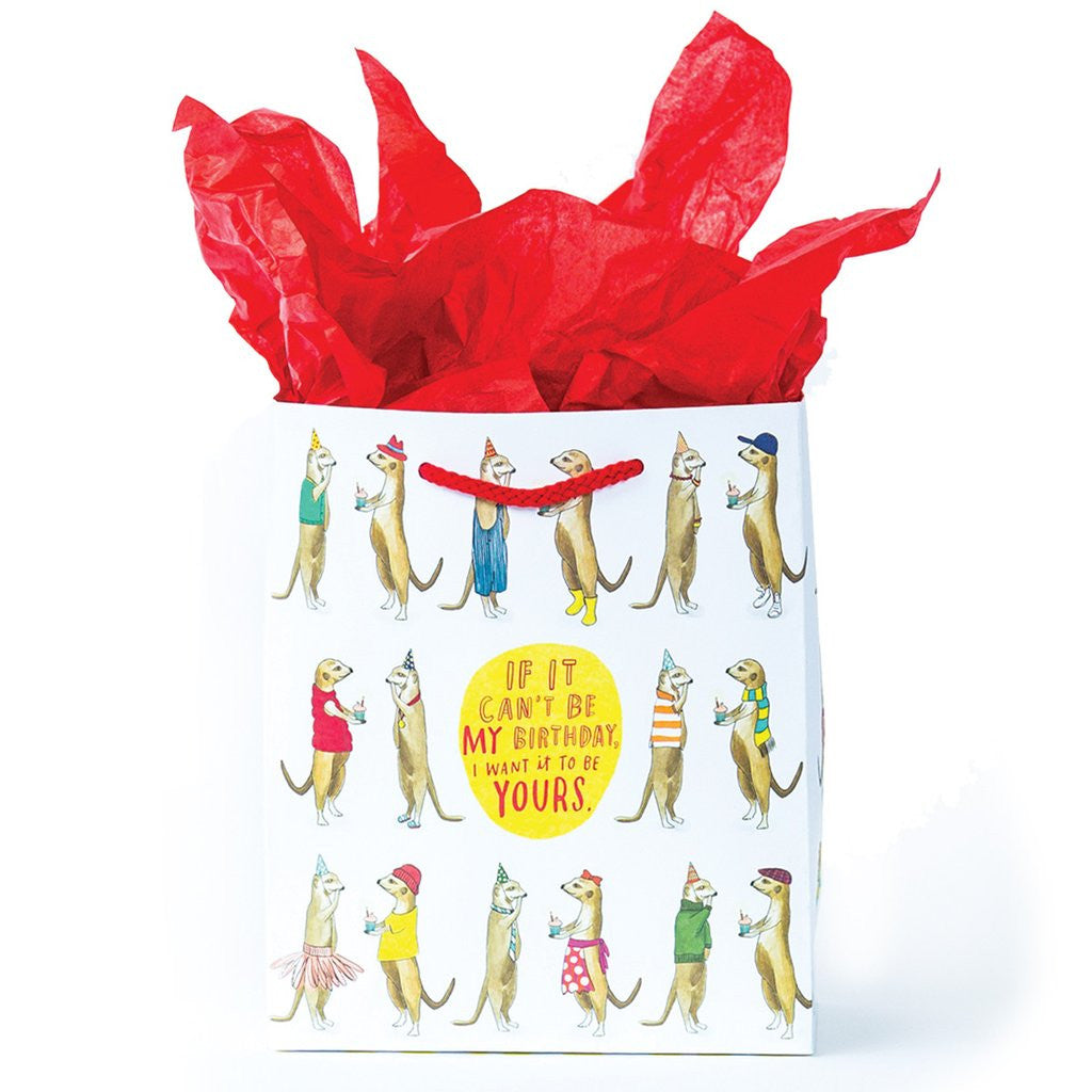 GIFT BAG - EM - MEERKATS BIRTHDAY