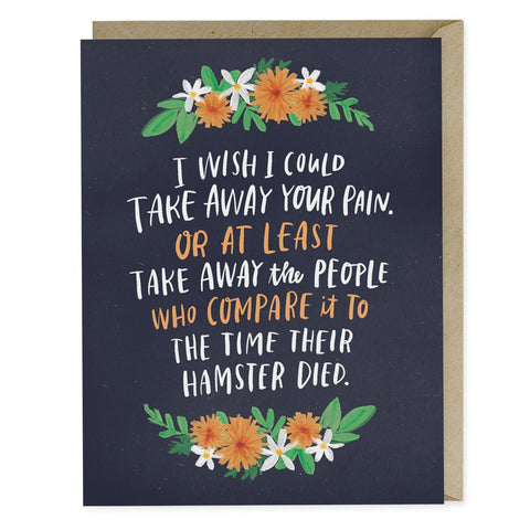 TAKE AWAY YOUR PAIN - EMPATHY SINGLE CARD