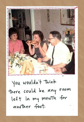 GENERAL -VT -  FOOT IN MOUTH