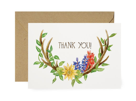 THANK YOU - LS - FLORAL FRONT