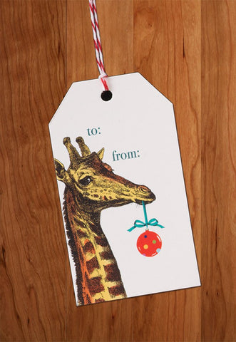 GIFT TAGS - PFD -  GIRAFFE