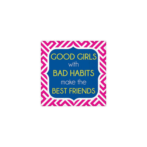 NAPKINS - DD - GOOD GIRL, BAD HABITS