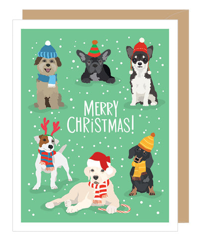 CHRISTMAS CARD - A2C - DOG CHRISTMAS