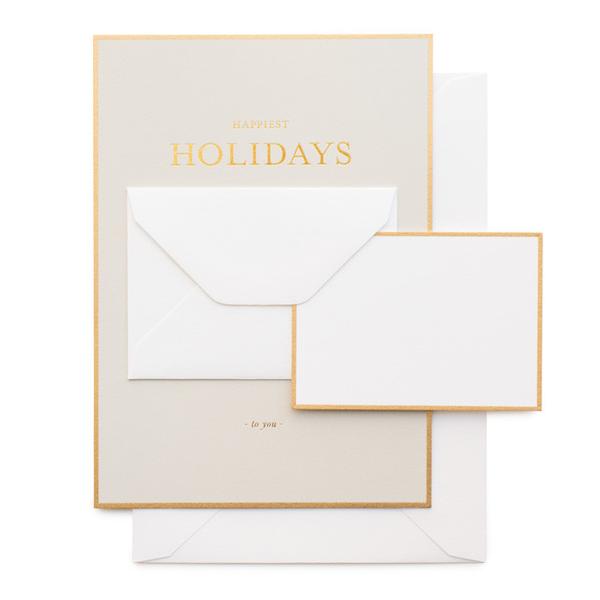 HOLIDAY GIFT CARD - SP - HAPPIEST HOLIDAYS TO YOU